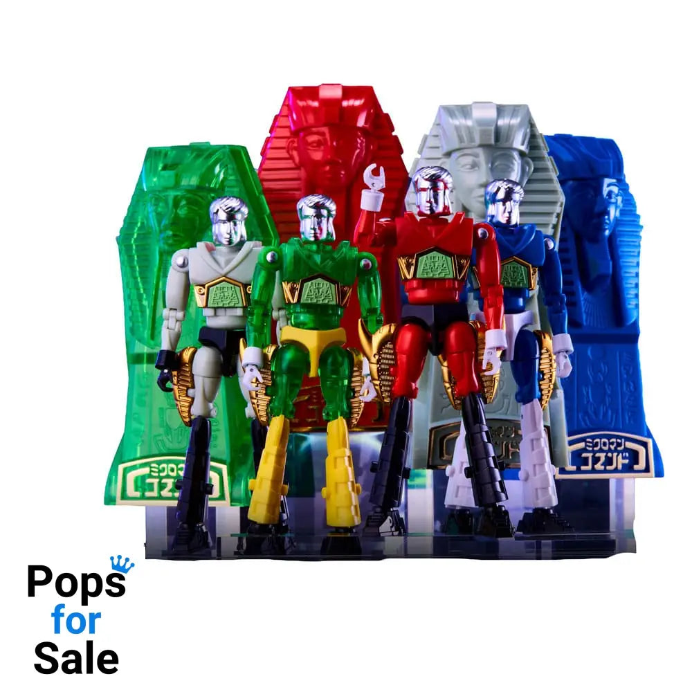 Legacysoul Action Figure Microman Command No. 2 4er Set