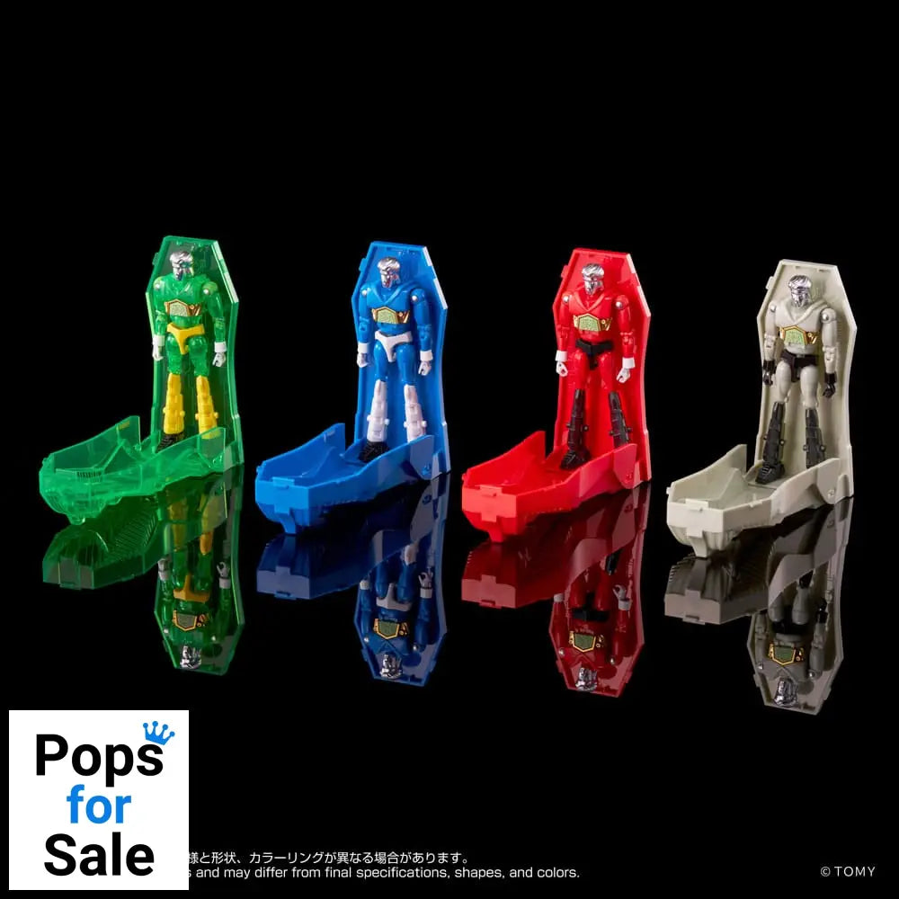 Legacysoul Action Figure Microman Command No. 2 4er Set