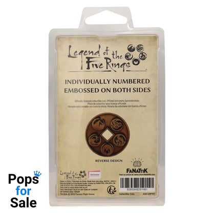 Legend of the Five Rings Limited Edition Collectible Koku Coin Coin