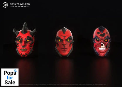 Legendari Accessory Pack Nibiru Villains Head Pack Action figures