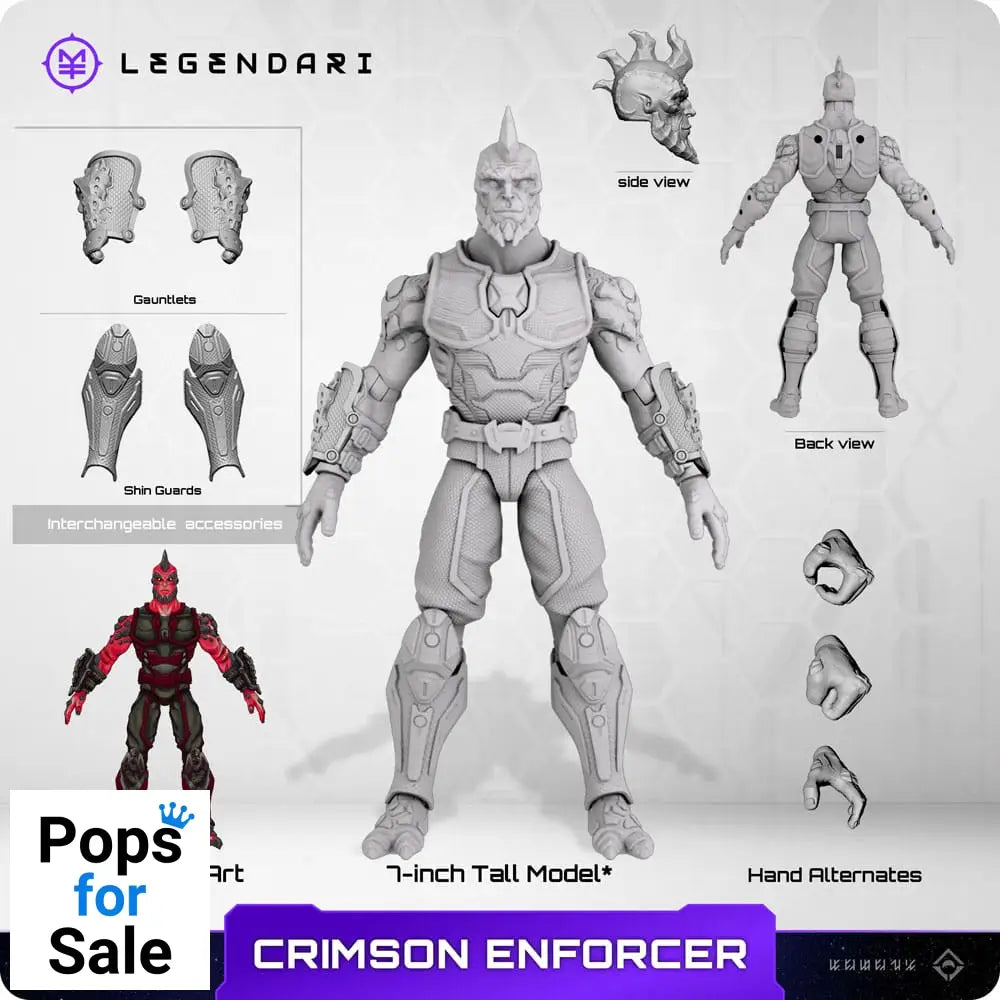Legendari Actionfigur 1/10 Crimson Enforcer 18 cm Action figures