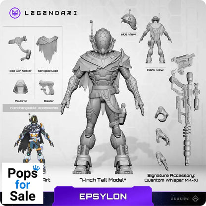 Legendari Actionfigur 1/10 Epsylon 18 cm