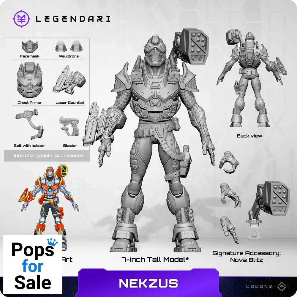 Legendari Actionfigur 1/10 Nekzus 18 cm