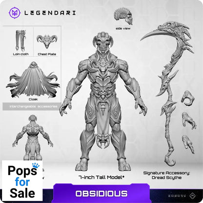 Legendari Actionfigur 1/10 Obsidious 18 cm