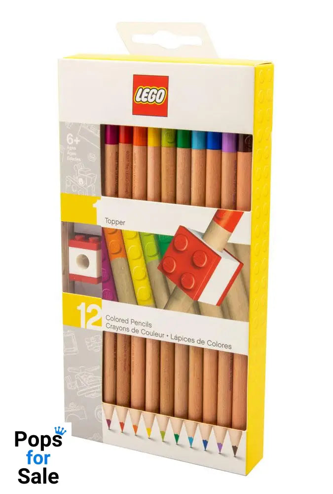 LEGO Coloured Pencil 12-Pack Topper