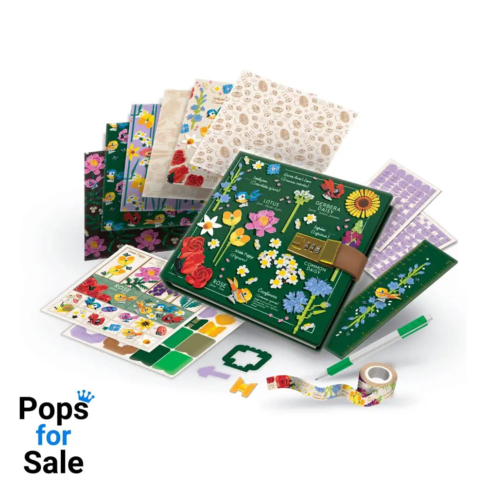 LEGO Diary Set with Lock Botanicals