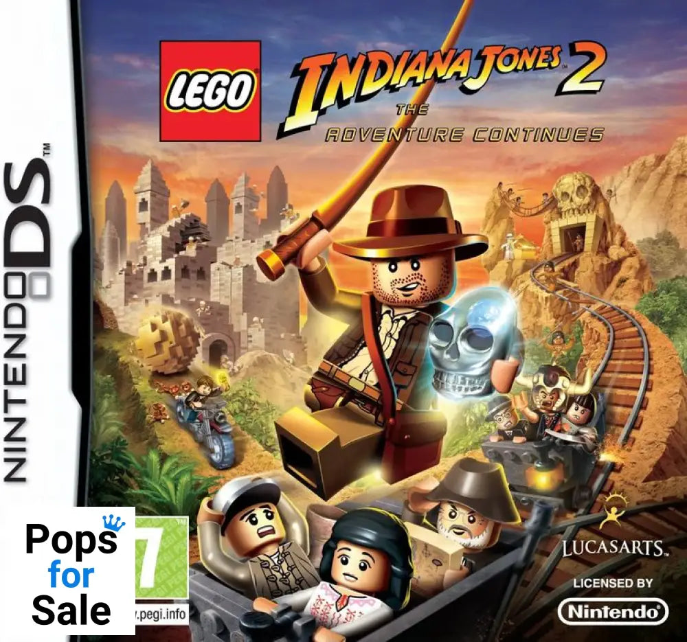 LEGO Indiana Jones 2: The Adventure Continues for the Nintendo DS/3DS