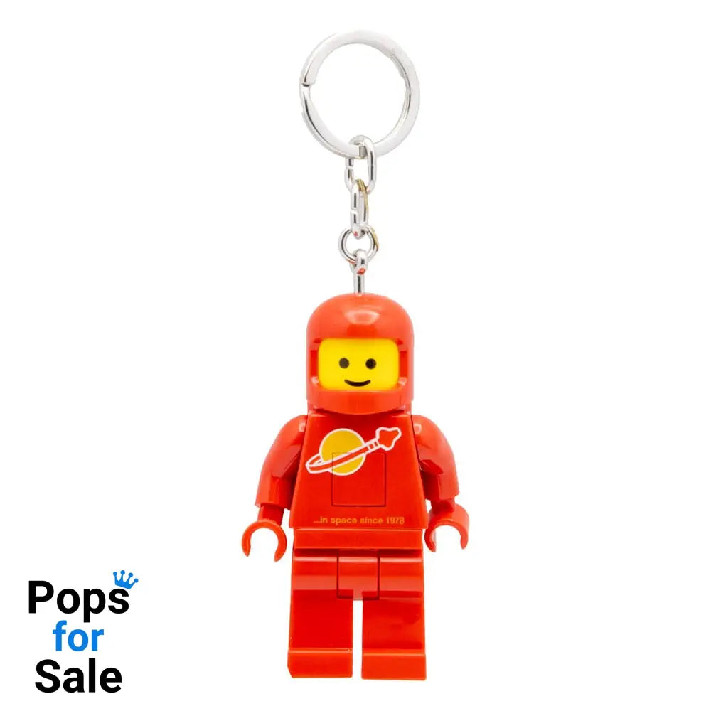 LEGO Light-Up Keychain Astronaut Red 8 cm Keyrings
