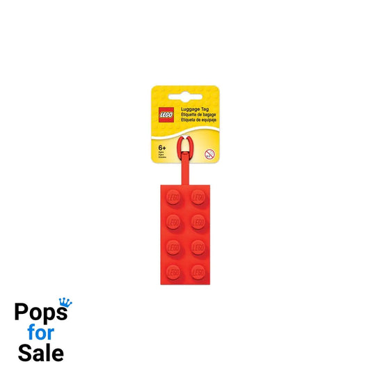 LEGO Luggage tag Red 10 cm