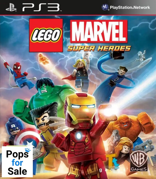 LEGO Marvel Super Heroes for the Playstation 3 (PS3) - [No Manual]