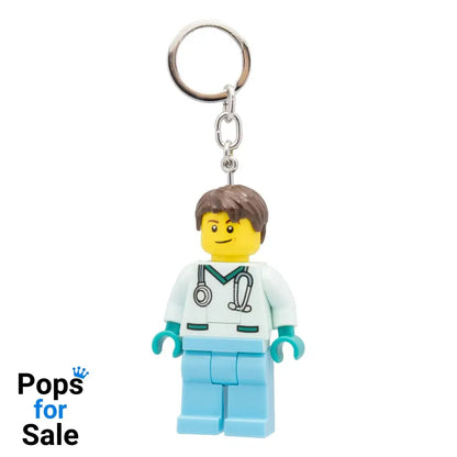 LEGO Minifigures Light-Up Keychain Doctor 8 cm Keyrings