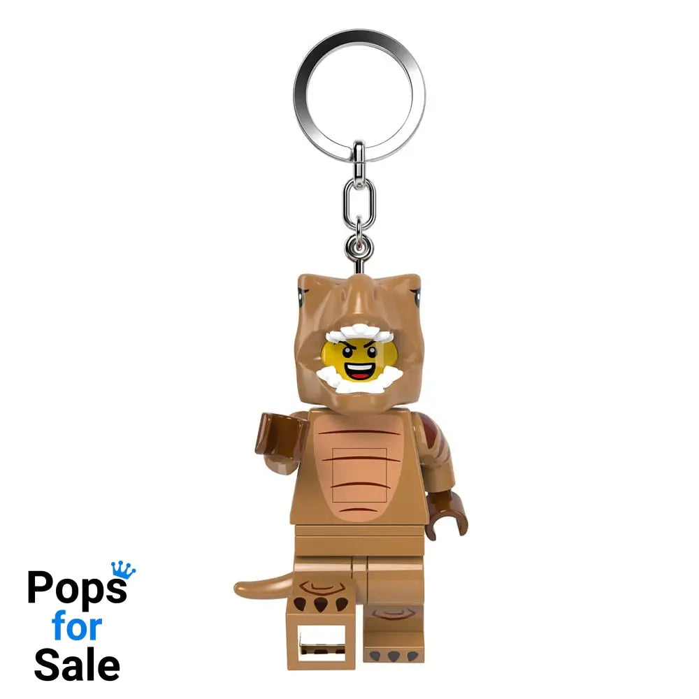 LEGO Minifigures Light-Up Keychain T-Rex Costume 8 cm Keyrings