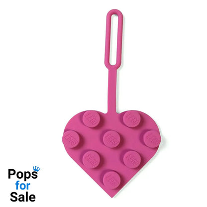 LEGO Minifigures Luggage tag Heart Rosa 10 cm
