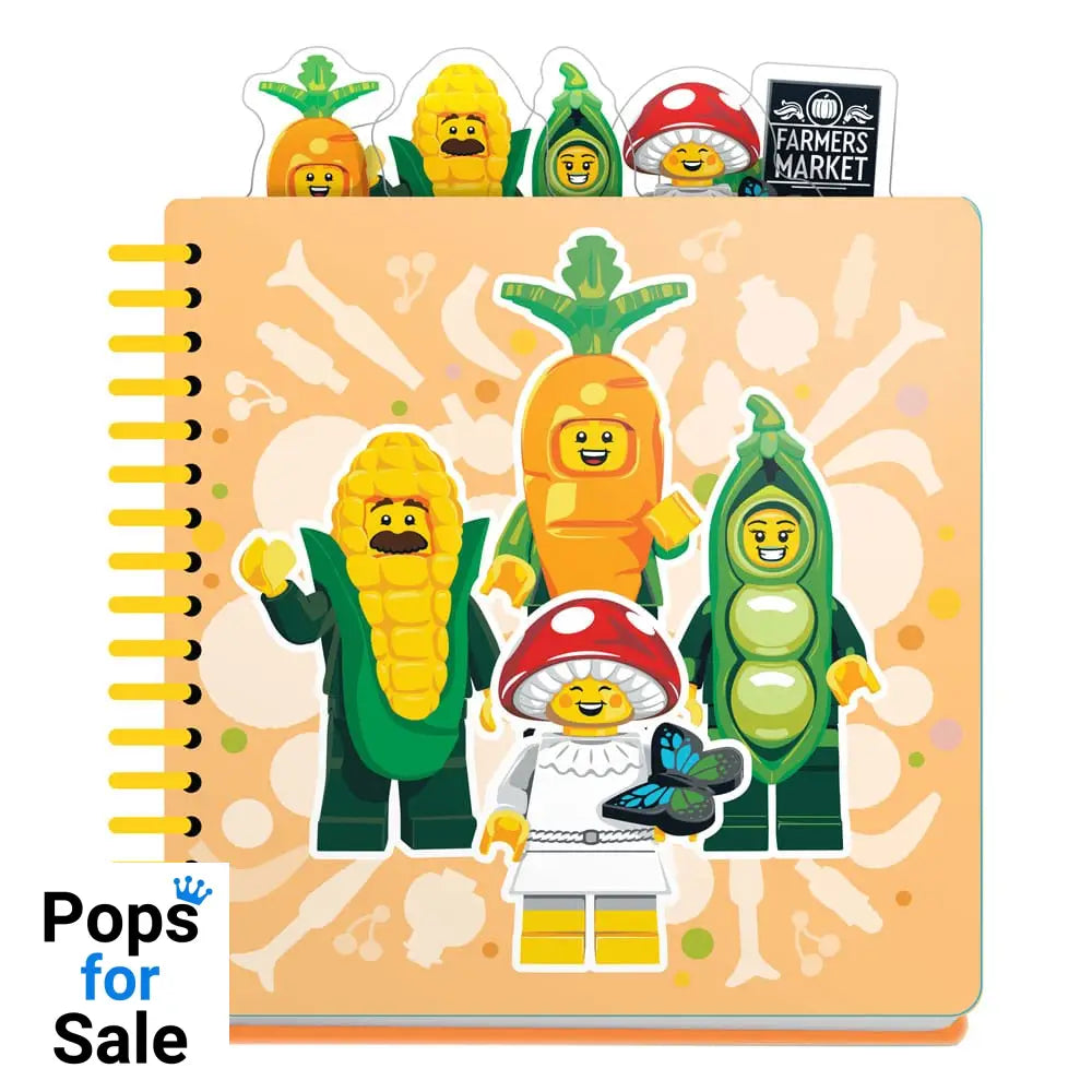 LEGO Minifigures Tab-Notebook Farmers market Stationery