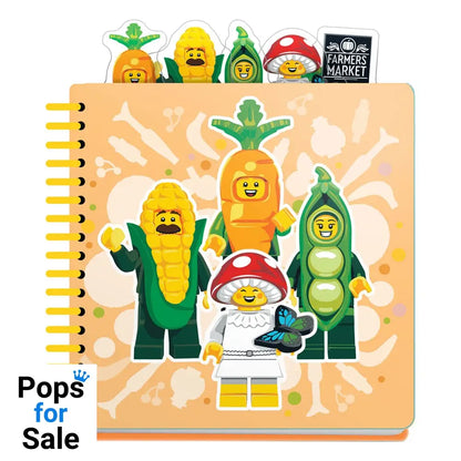 LEGO Minifigures Tab-Notebook Farmers market Stationery