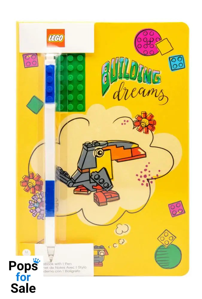 LEGO Notebook with Pen Building