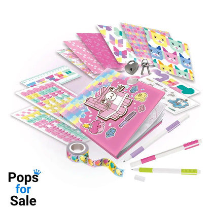 LEGO Secret Diary Set with Lock Cat Stationery
