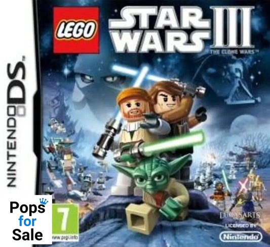 Lego Star Wars 3: Clone Wars for Nintendo DS/3DS - [No Manual]