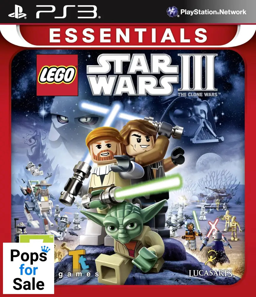 Lego Star Wars III: The Clone Wars for Playstation 3 (PS3) - [NEW]