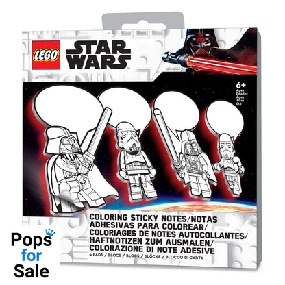 LEGO Star Wars Sticky Notes Set with Pen Darth Vader Album & stickers