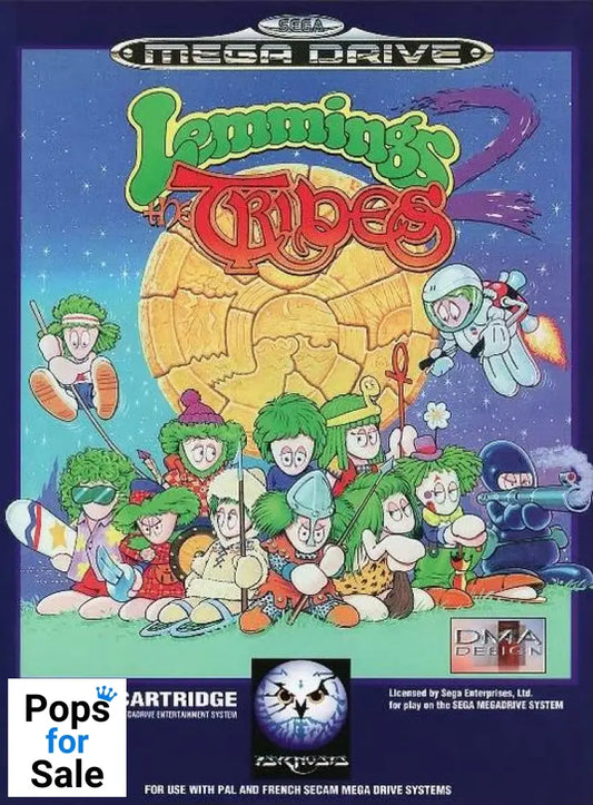 Lemmings 2: The Tribes for Sega Mega Drive (MD)