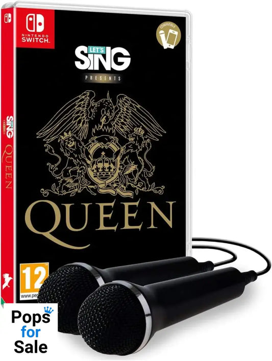 Let's Sing Queen with 2 Microphones for Nintendo Switch