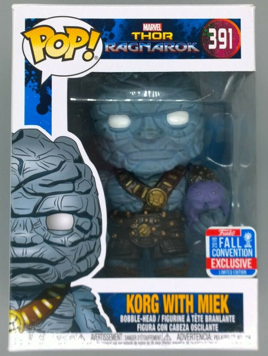 #391 Korg with Miek - Marvel Thor Ragnarok - 2018 Con Funko POP