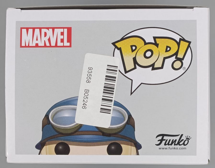 219 Captain America (WWII) Marvel Captain America Funko POP - Box Damaged