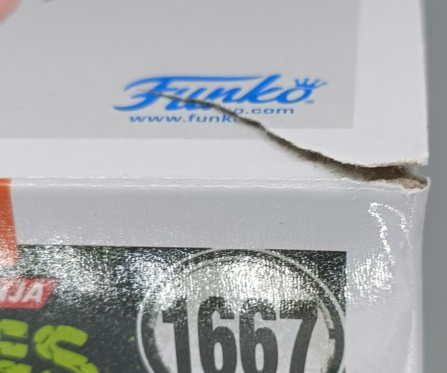 1667 Leonardo (Easter) - Teenage Mutant Ninja Turtles - Funko POP - Box Damaged