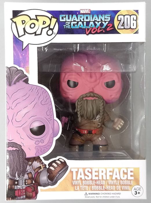 #206 Taserface - Marvel Guardians of the Galaxy Box Damaged Funko POP