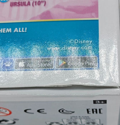 563 Ariel (Bag Translucent Blue) Disney The Little Mermaid Box Damaged Funko POP