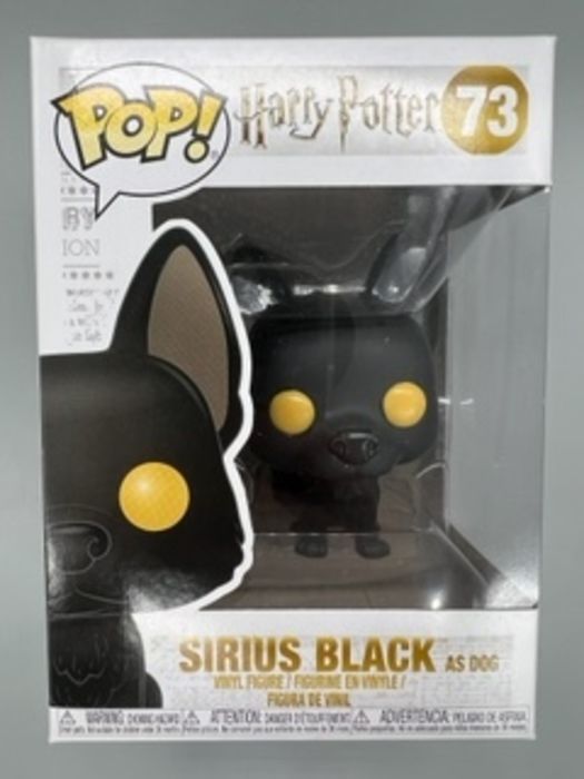 #73 Sirius Black (as Dog) - Harry Potter - Box Damaged Funko POP