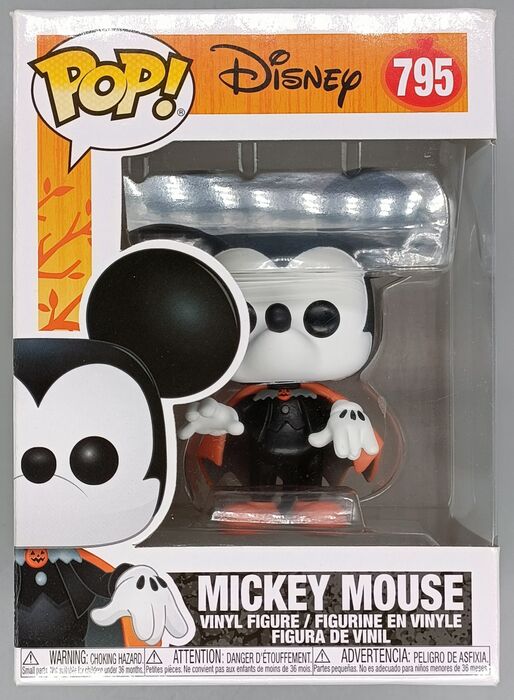 #795 Mickey Mouse (Spooky) - Disney - Box Damaged Funko POP