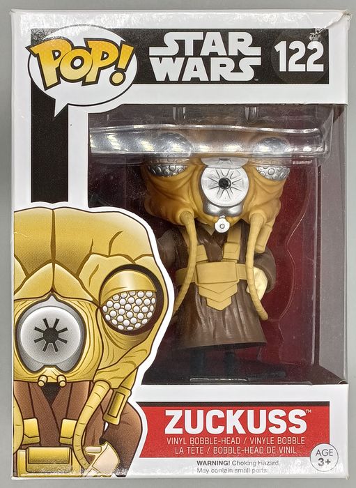 #122 Zuckuss - Star Wars - Box Damaged Funko POP