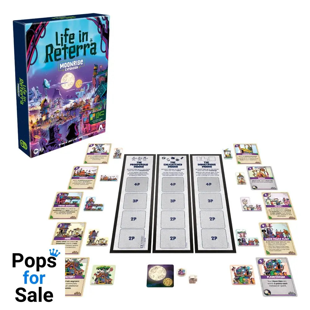 Life in Reterra Board Game Expansion TMoonrise *English Version*