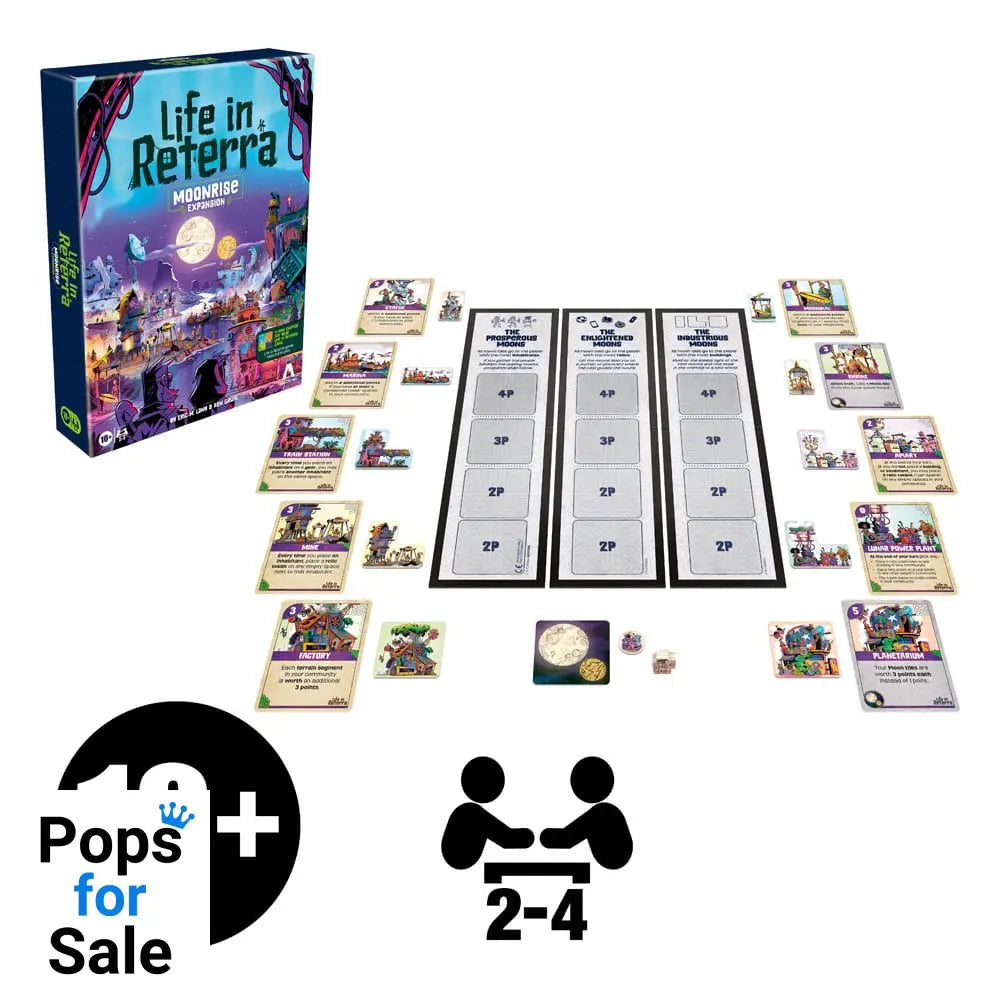Life in Reterra Board Game Expansion TMoonrise *English Version*