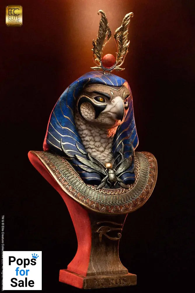 Life-Size Bust Horus by Miyo Nakamura 80 cm