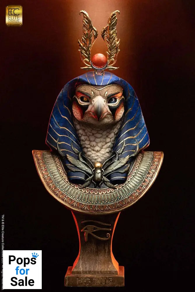 Life-Size Bust Horus by Miyo Nakamura 80 cm