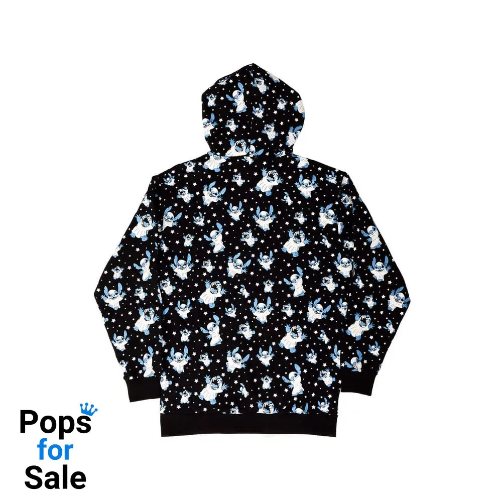 Lilo&Stich by Loungefly hooded jacket Ghost  Size L