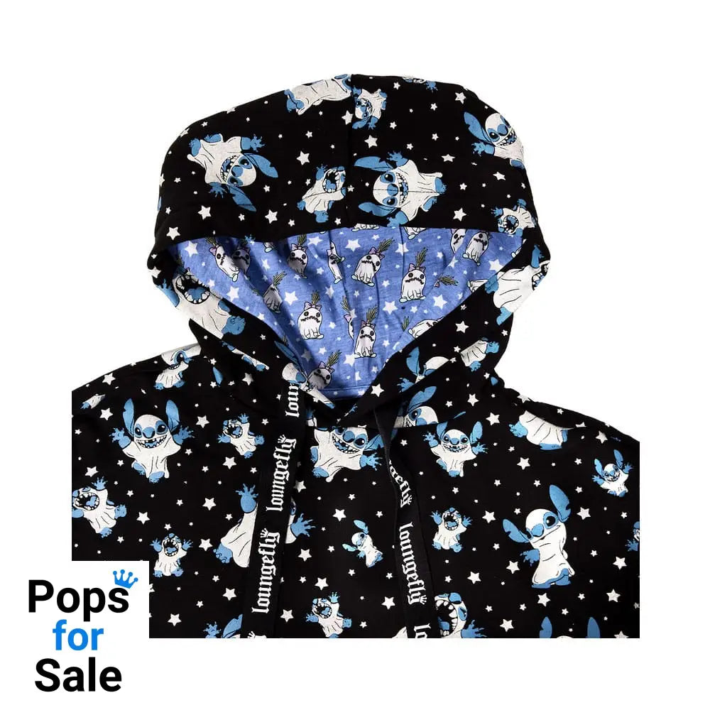 Lilo&Stich by Loungefly hooded jacket Ghost  Size S