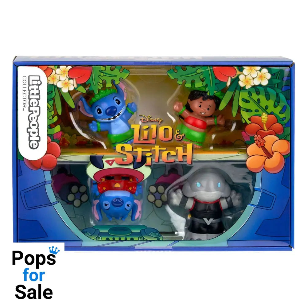 Lilo & Stich Fisher-Price Little People Collector Mini Figures 4-Pack 7 cm