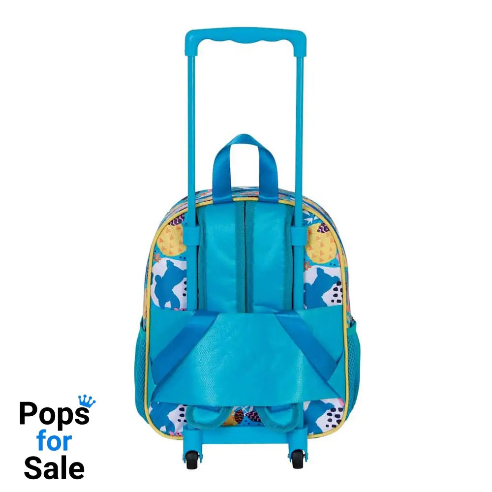 Lilo & Stitch 3D Backpack with Wheels Colors Turquoise Small