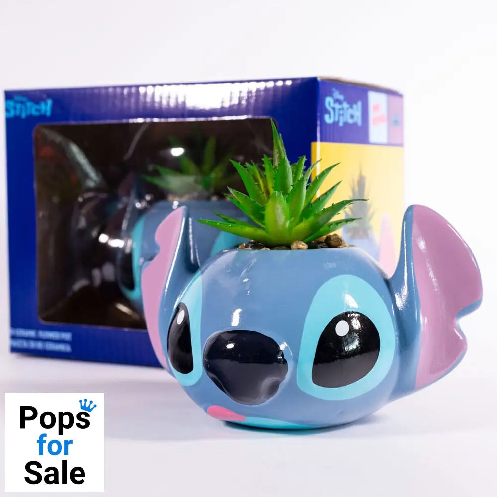Lilo & Stitch 3D Flower Pot Stitch Cups & Mugs