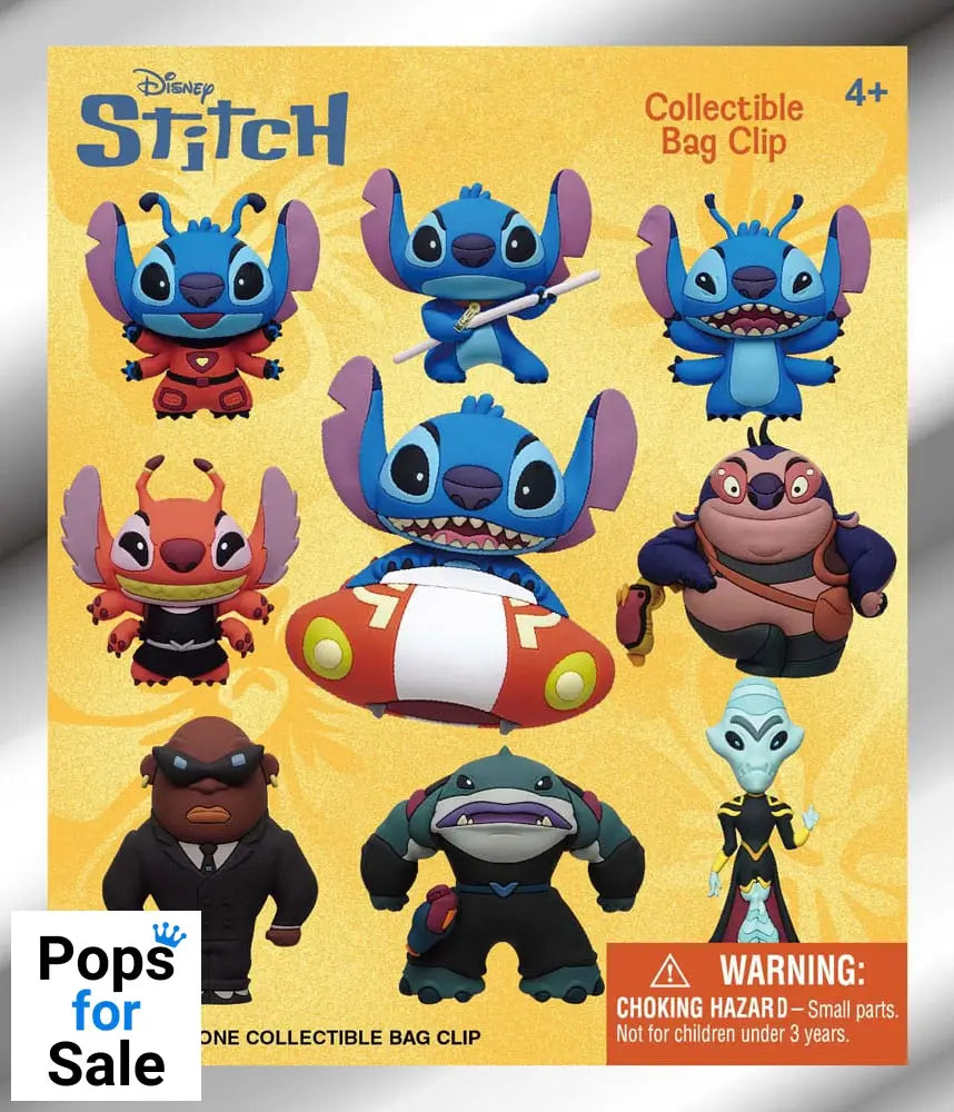 Lilo & Stitch 3D Foam Bag Clips Stitch in Space Display (24)