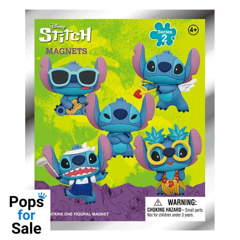 Lilo & Stitch 3D 3D Magnets Series 2 Display (12)