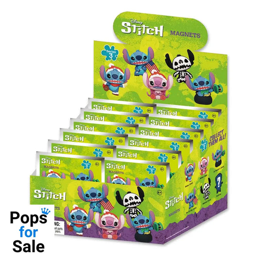 Lilo & Stitch 3D Magnets Series 3 Display (12) Magnets