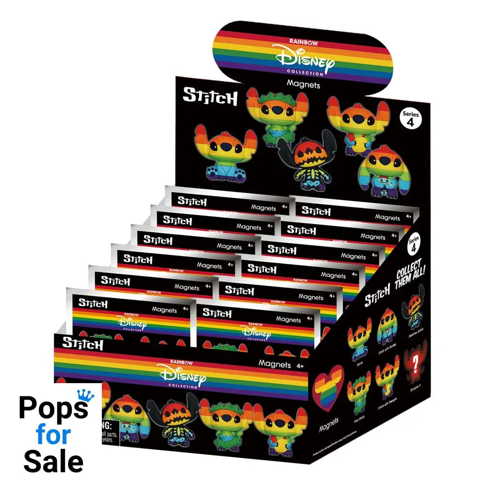 Lilo & Stitch 3D Magnets Series 4 Display (12)