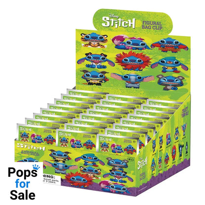 Lilo & Stitch 3D PVC Bag Clips Series 1 Stitch in costume Display (24)