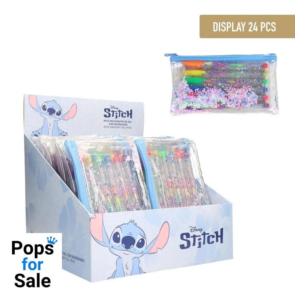 Lilo & Stitch 6-Pack Gel Pens Display (24) Stationery
