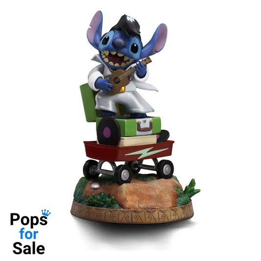 Lilo & Stitch Art Scale Statue 1/10 Stitch King of Rock 17 cm Statues